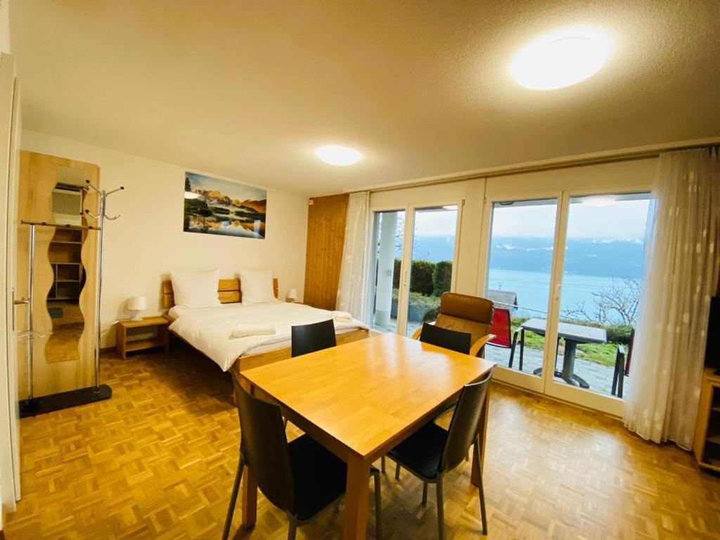 Lake View Residence Niederried bei Interlaken Esterno foto